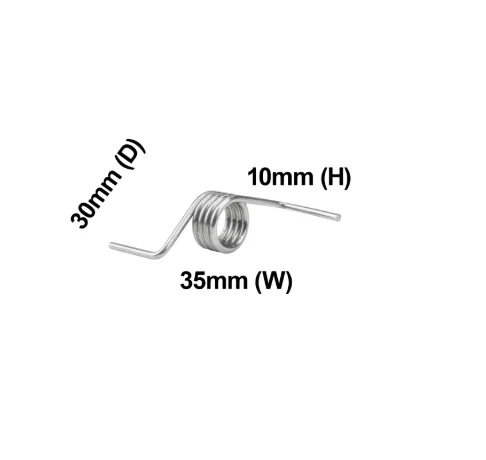 140013719012 Electrolux/Westinghouse Fridge Mullion Flap Spring - Image 2