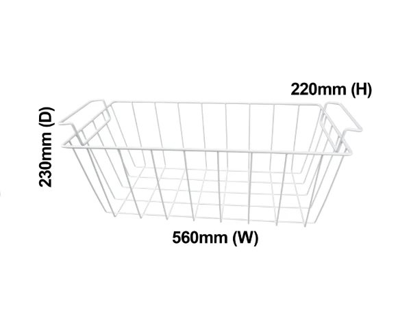 4055746798 WESTINGHOUSE CHEST FREEZER WIRE BASKET-WCM5000WE - Image 4