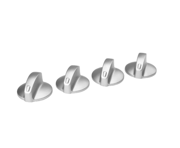 4055981726 WESTINGHOUSE OVEN/COOKTOP KNOB-SILVER(4 PACK) PON667S*04 - Image 2