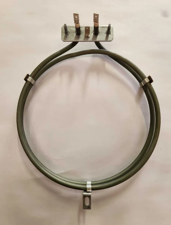 481225928947 Whirlpool FAN FORCED ELEMENT 2500W TRIPLE RING with bolts FE-07 4055932315 - Image 2