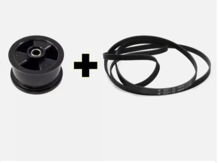 GENUINE ELECTROLUX DRYER DRUM BELT & IDLER PULLEY EDV605HQWA, 1930 belt 4055688826(0197300040)